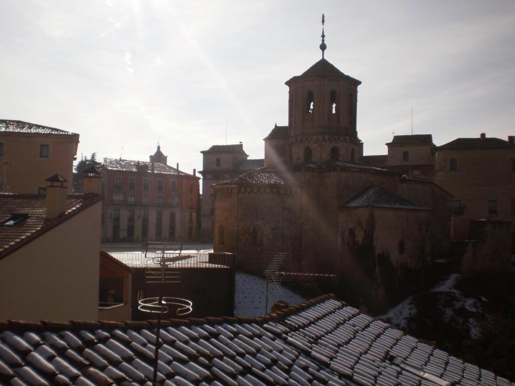 Rincon Del Nazareno Hotel Almazan Bagian luar foto